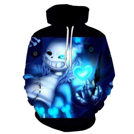 3D print adult unisex undertale sans hoodie