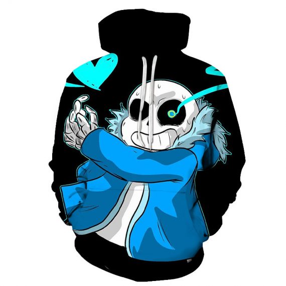 3D print adult unisex undertale sans hoodie