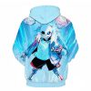unisex undertale sans hoodie for adult 3d style