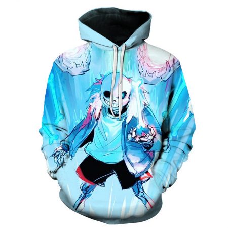 unisex undertale sans hoodie for adult 3d style