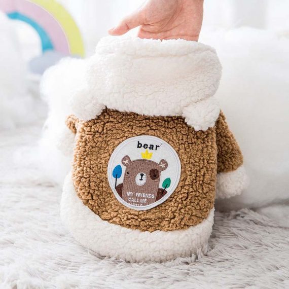 Cute Dog Winter Coat Pet Warm Clothes