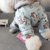 Dog Four Legs Coat Pet Warm  Winter Clothes