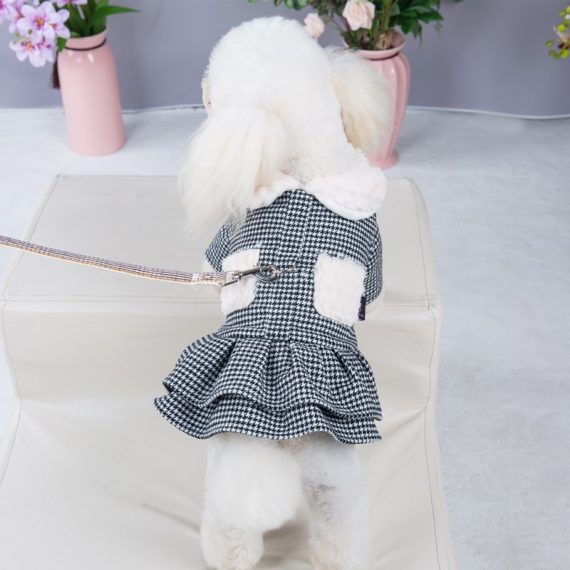 Cute Pet Warm Coat Dog Winter Skirt