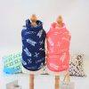 Dog Winter Coat Warm Printing Vest