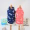 Dog Winter Coat Warm Printing Vest