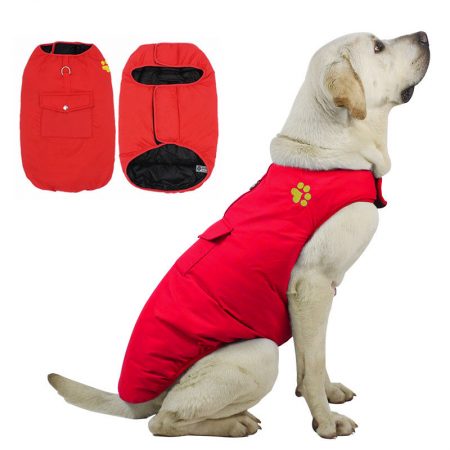 Dog Winter Coat Pet Warm Vest