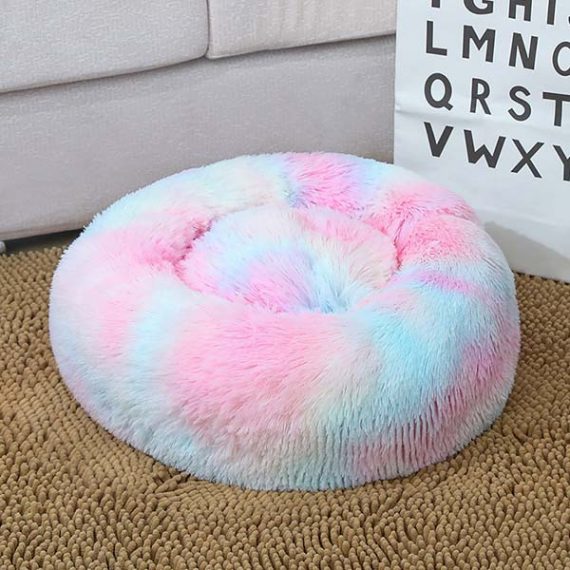 Comfort Pet Nest Tie Dye Dog And Cat Bed