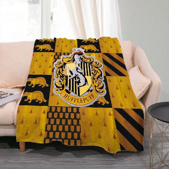 3D Style Harry Potter Throw Blanket MYanimec