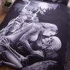 3pcs comforter skull bed sets