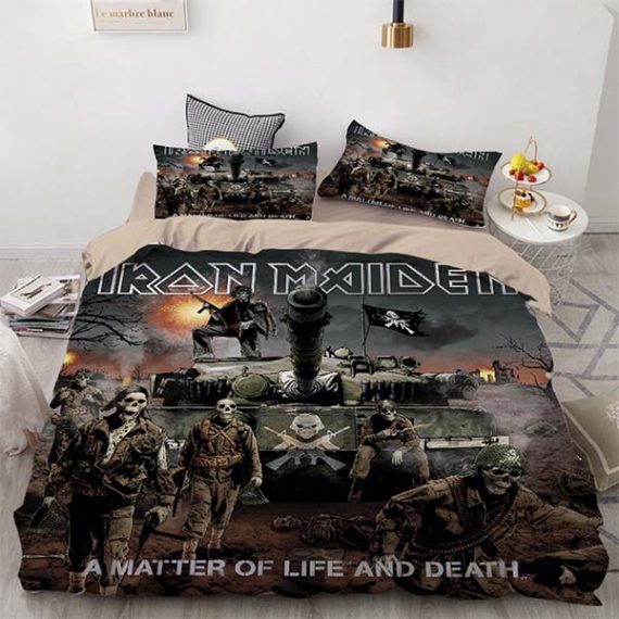 skull bed sets 3D style comforter