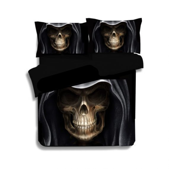 skull bed sets comforter