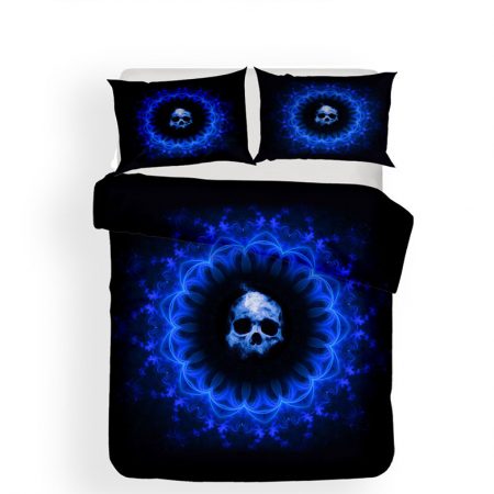 skull bed sets duvet cover