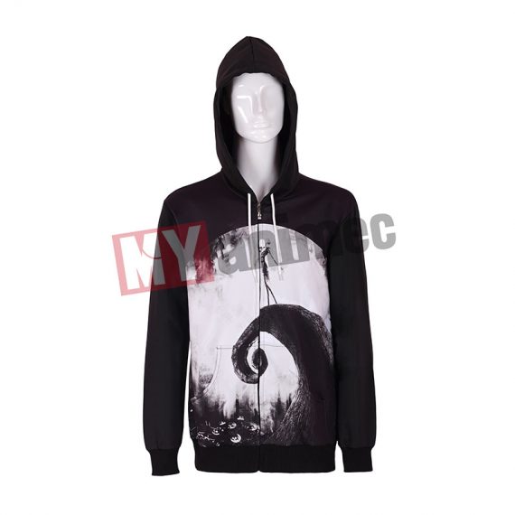 Nightmare Before Christmas Adult Jack Skellington Hoodie