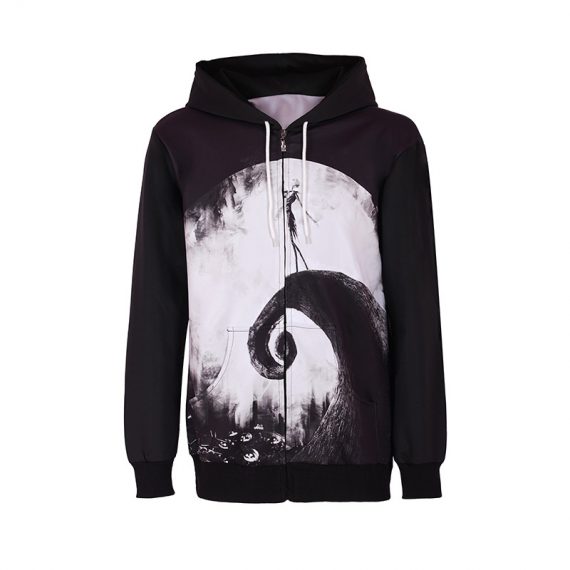 Nightmare Before Christmas Adult Jack Skellington Hoodie