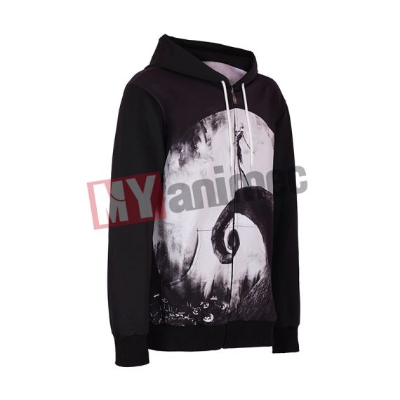 Nightmare Before Christmas Adult Jack Skellington Hoodie