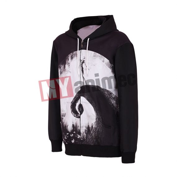 Nightmare Before Christmas Adult Jack Skellington Hoodie