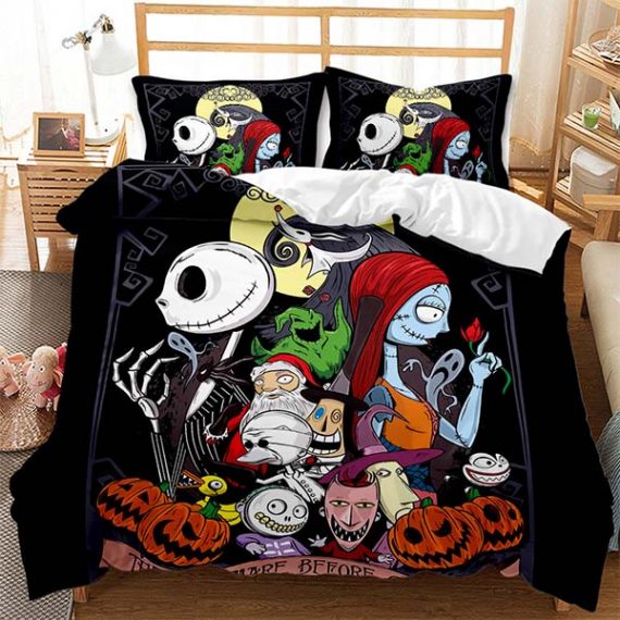 Nightmare Before Christmas Duvet Cover - MYanimec