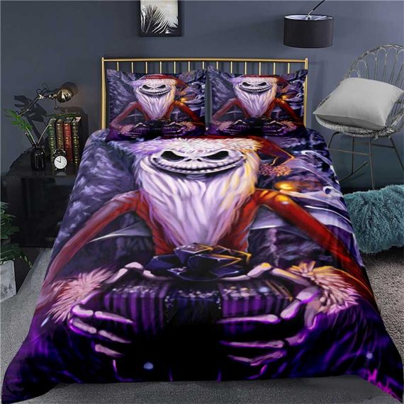 Nightmare Before Christmas Purple Bedding Comforter