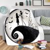 Jack and Sally Nightmare Before Christmas Blanket