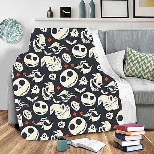 The Nightmare Before Christmas Jack Blanket