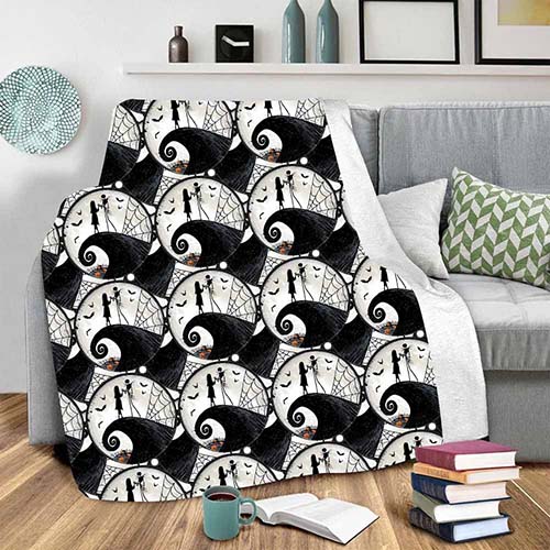 The Nightmare Before Christmas Throw Blanket