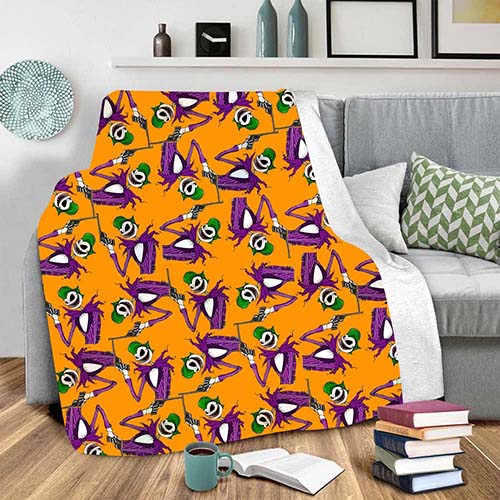 Nightmare Before Christmas Jack Throw Blanket