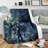 Jack Throw Nightmare Before Christmas Blanket