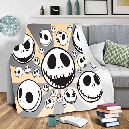 Jack Skellington Throw Blanket 3D Printing
