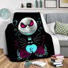 3D Style Jack Skellington Blanket