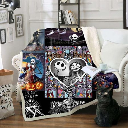Jack And Sally Nightmare Before Christmas Blanket