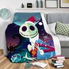 Jack Skellington Throw Blanket