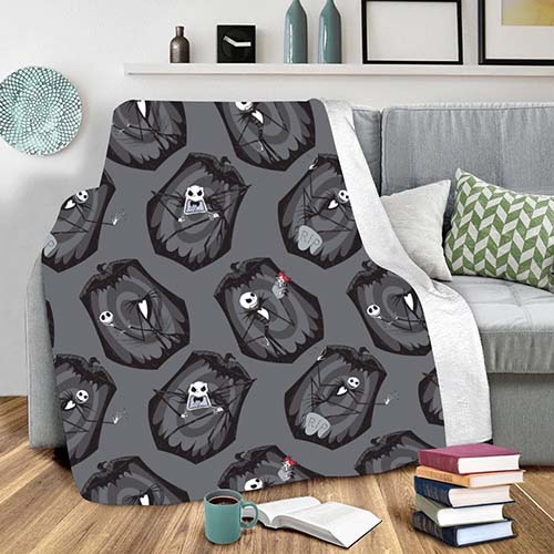Nightmare Before Christmas Throw Blanket