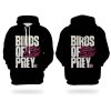 birds of prey hoodies black pullover sweatshirt