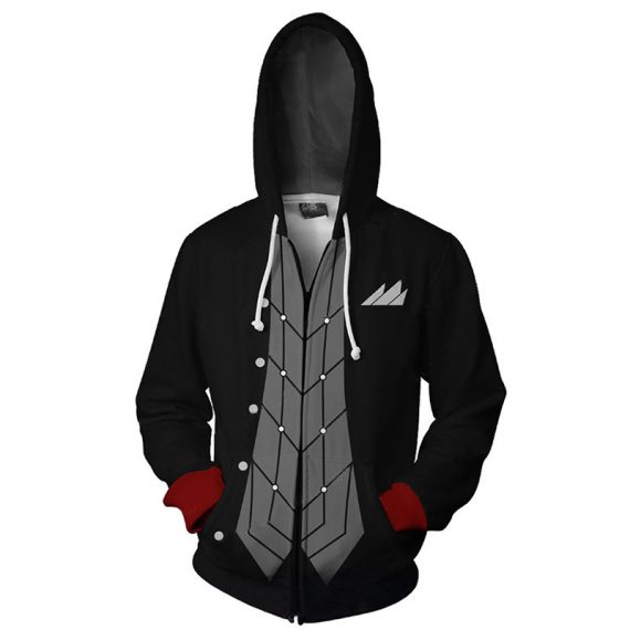 game persona 5 hoodie adult zipper sweatshirt