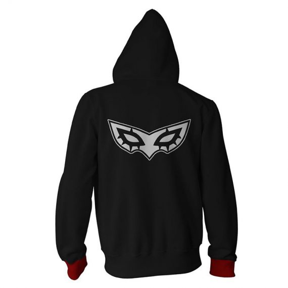 game persona 5 hoodie adult zipper sweatshirt