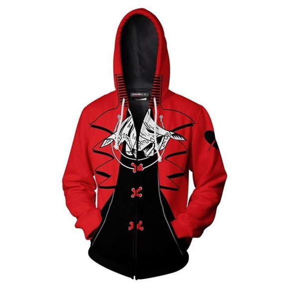 game persona 5 hoodie adult zipper sweatshirt
