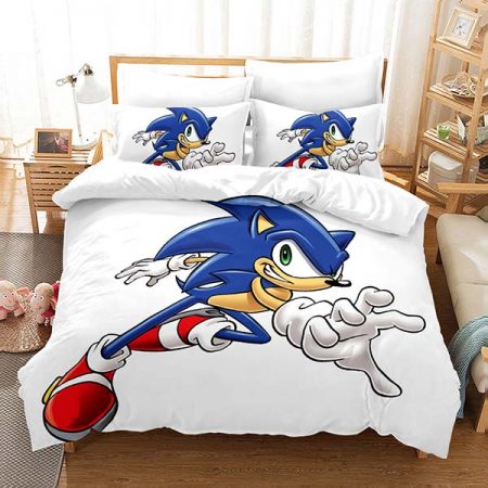 Sonic Duvet Cover 3D Style Bet Set