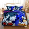 Sonic Bed Comforter Set 3D Style