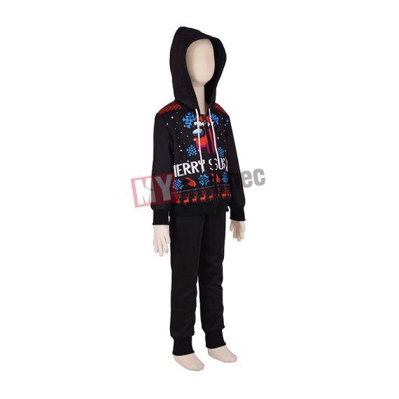 Kids Christmas Among Us Hoodies Suit