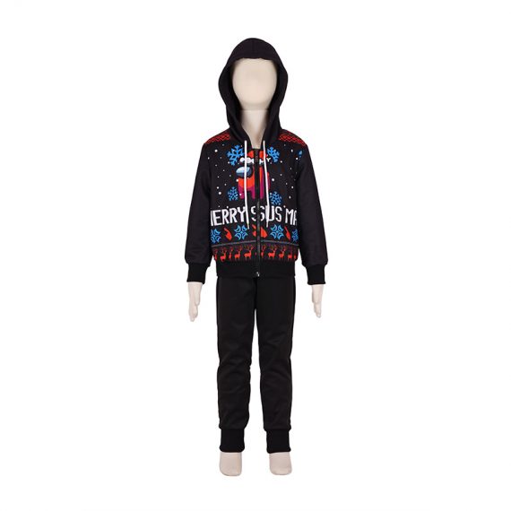 Kids Christmas Among Us Hoodies Suit