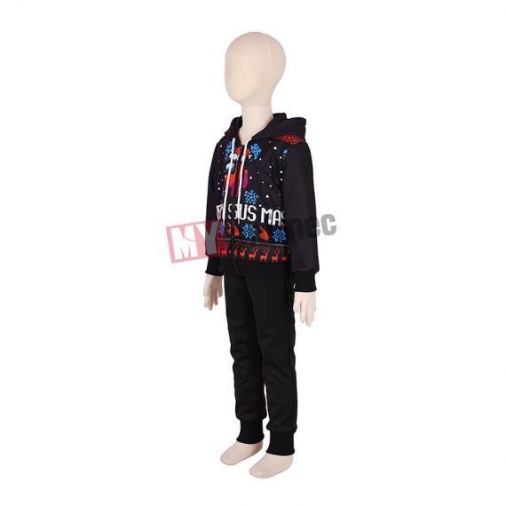 Kids Christmas Among Us Hoodies Suit