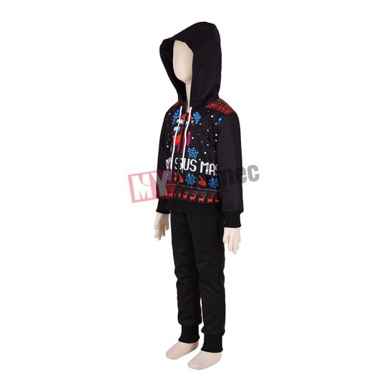 Kids Christmas Among Us Hoodies Suit