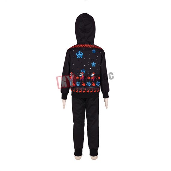 Kids Christmas Among Us Hoodies Suit