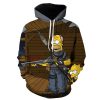 adult pullover sweatshirt anime the simpson hoodies