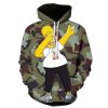 adult pullover sweatshirt anime the simpson hoodies