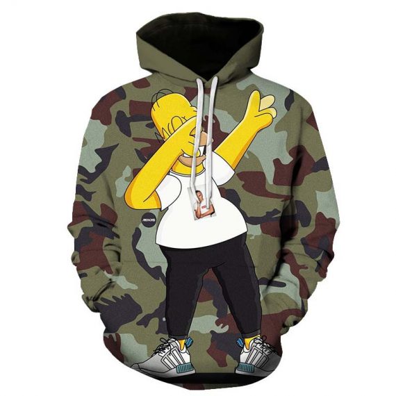 adult pullover sweatshirt anime the simpson hoodies