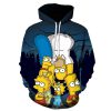 adult pullover sweatshirt the simpson hoodies for mens