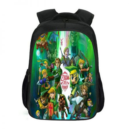 Green Legend Of Zelda Bookbag