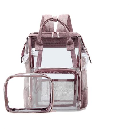 Clear Travel Baby Diaper Bag Backpack