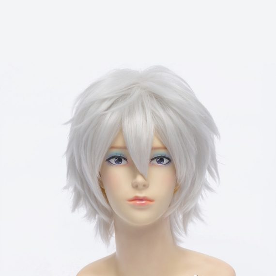 White Killua Cosplay Wig